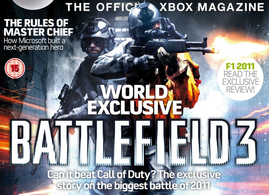 Battlefield 3 Magazine Cover